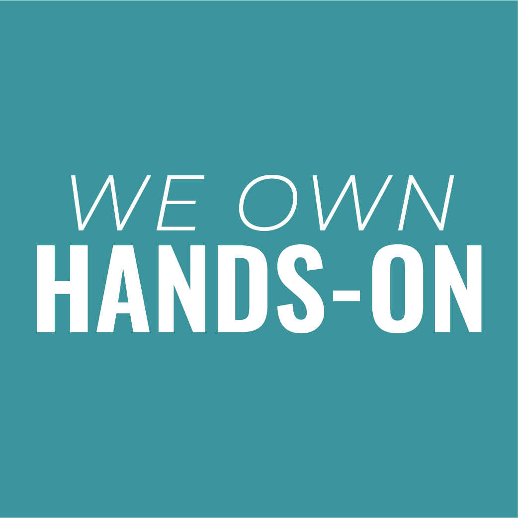We own hands-on