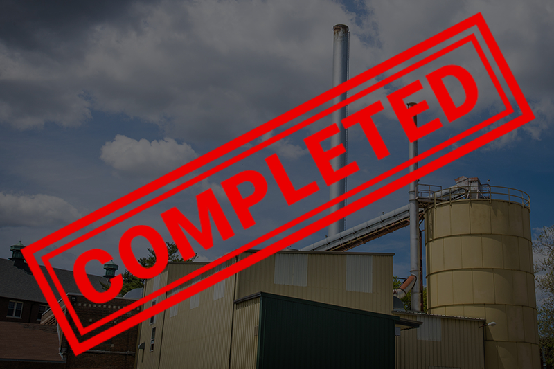 Conversion from centralized steam plant to decentralized hot water plant