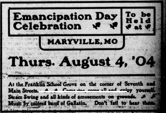 Emancipation Day in Nodaway County with Dr. Elyssa Ford