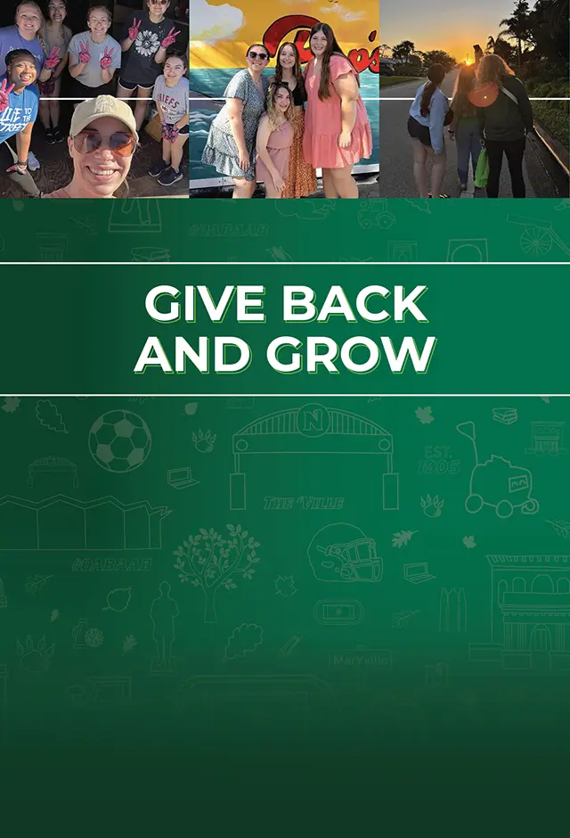 Give back and grow
