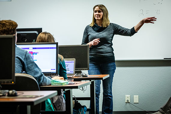 Cari Cline (Photo by Todd Weddle/Northwest Missouri State University)