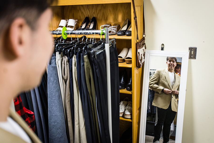 The Career Closet provides clothing and accessories to Northwest students at no cost to help them look their best during job interviews and career fairs.