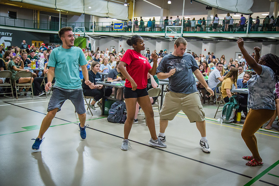 Activities sponsored by the Student Activities Council at Northwest foster student engagement, explore interests and help students build friendships outside of their classrooms. (Northwest Missouri State University)