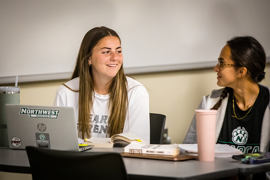 Northwest places emphasis on profession-based learning, giving students opportunities to build their résumés on campus in nearly every area of study. (Photo by Chandu Ravi Krishna/Northwest Missouri State University)