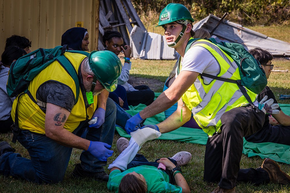 Annual Missouri Hope exercise helps students, emergency personnel develop skills through ‘trial and error’ 