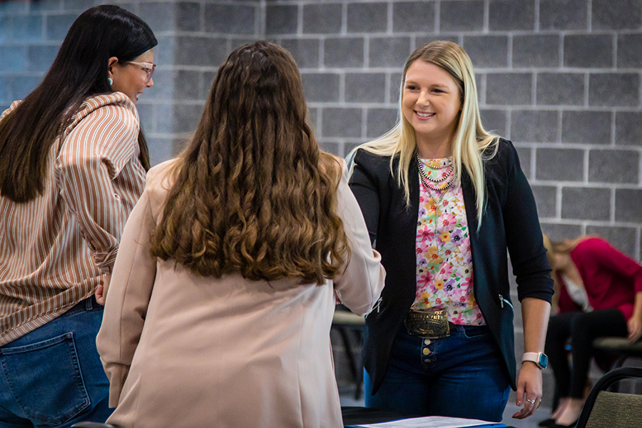 Northwest's Celebrate Agriculture Week includes a career networking event with agriculture employers on Nov. 12. (Photo by Maria Nino-Elliott | Northwest Missouri State University)