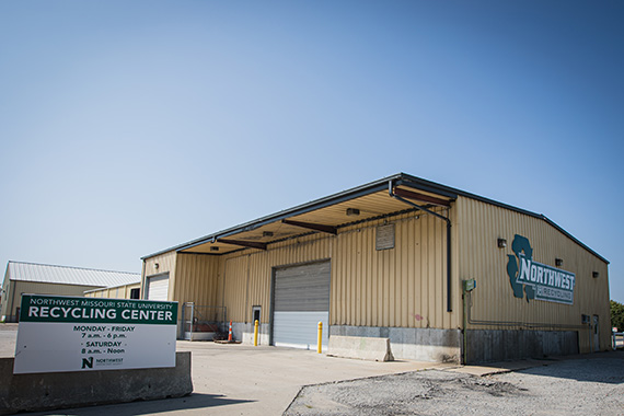 Northwest's Recycling Center is located at the 1100 block of Icon Road and open to the community. 