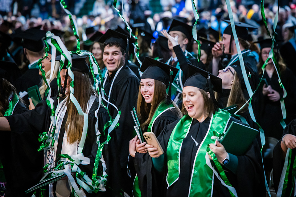 Commencement ceremonies celebrate nearly 1,800 summer, fall graduates