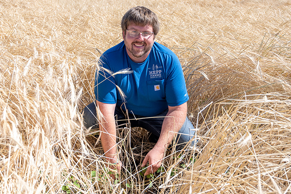 Agriculture graduate’s passion, determination for farming yield successes 