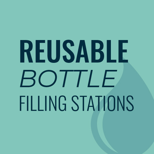Reusable Bottle filling stations